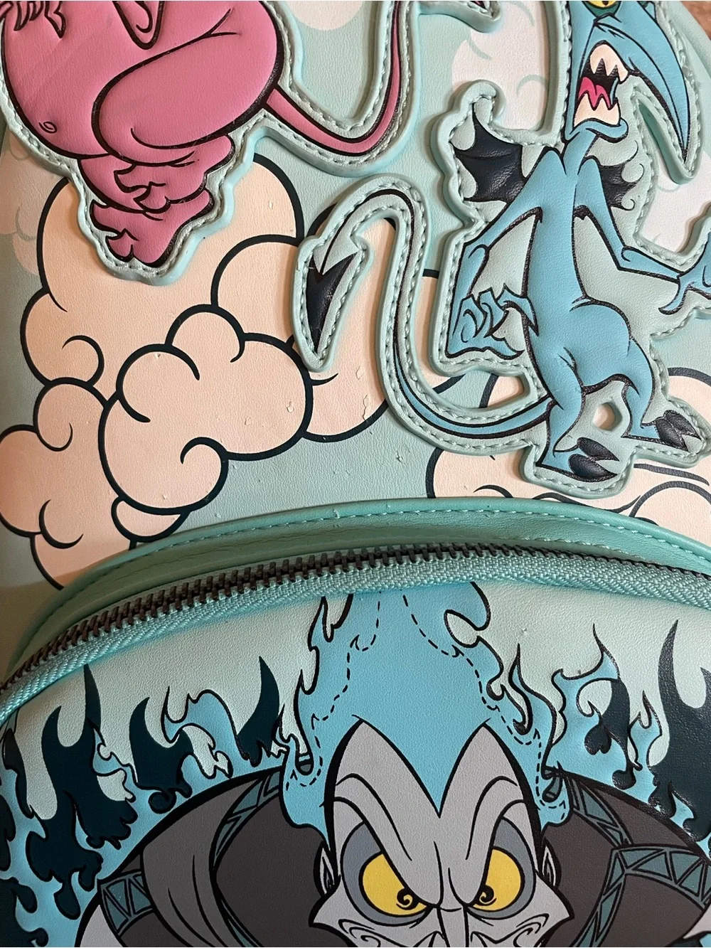 Loungefly Hades Pain & Panic Mini Backpack HTF